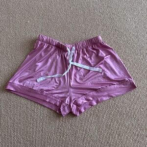 Women's Pink Taniri Shorts, Size Medium